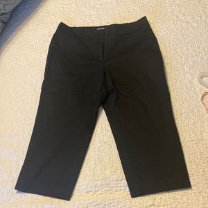 Loft Petite Julie Crop black